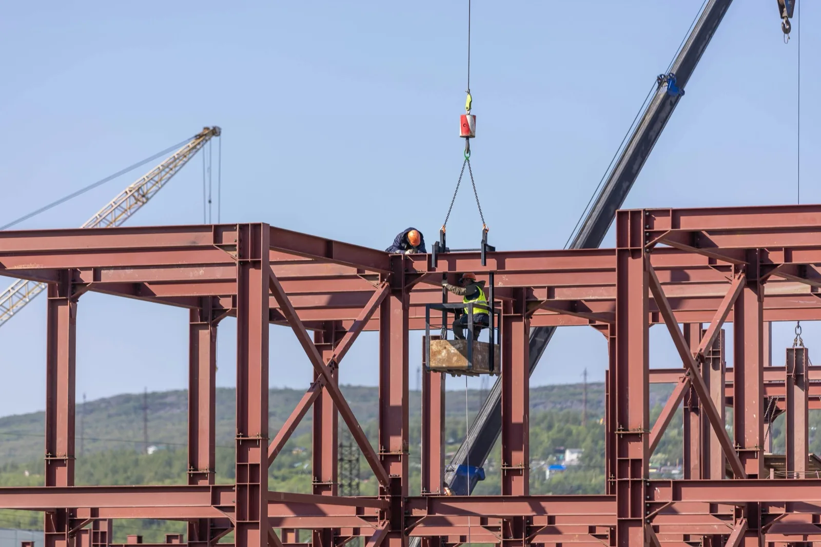 Structural steel framing RGV
